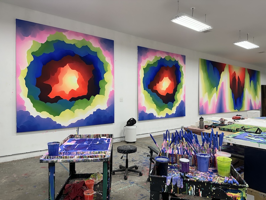 Juxtapoz Magazine - Sam Friedman and a Temple of Silence